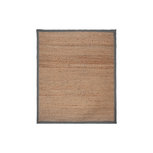 LABEL51 Vloerkleed Jute - Grijs - Jute - 140x160 Cm LABEL51 Vloerkleed Jute - Grijs - Jute - 140x160 Cm