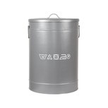 LABEL51 Opbergblik Wasmand - Grijs - Metaal - L LABEL51 Opbergblik Wasmand - Grijs - Metaal - L