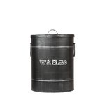 LABEL51 Opbergblik Wasmand - Zwart - Metaal - M LABEL51 Opbergblik Wasmand - Zwart - Metaal - M