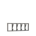 LABEL51 Kapstok Frame - Burned Steel - Metaal - M LABEL51 Kapstok Frame - Burned Steel - Metaal - M