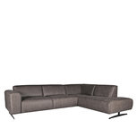 LABEL51 Hoekbank Modena - Antraciet - Microfiber - 2,5-Zits + Ottomane LABEL51 Hoekbank Modena - Antraciet - Microfiber - 2,5-Zits + Ottomane
