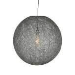 LABEL51 Hanglamp Twist - Grijs - Vlas - 55 cm LABEL51 Hanglamp Twist - Grijs - Vlas - 55 cm