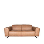 LABEL51 Bank Modena - Cognac - Microfiber - 2-Zits LABEL51 Bank Modena - Cognac - Microfiber - 2-Zits