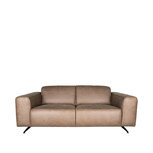 LABEL51 Bank Modena - Taupe - Microfiber - 2-Zits LABEL51 Bank Modena - Taupe - Microfiber - 2-Zits