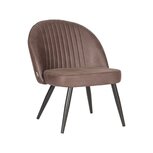LABEL51 Fauteuil Enzo - Truffel grijs - Stof Fauteuils LABEL51 Fauteuil Enzo - Truffel grijs - Stof Fauteuils
