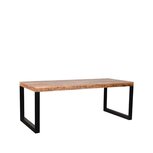 LABEL51 Eetkamertafel Glasgow - Rough - Mangohout - 180x90 cm Eetkamertafels LABEL51 Eetkamertafel Glasgow - Rough - Mangohout - 180x90 cm Eetkamertafels