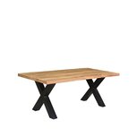 LABEL51 Eetkamertafel Zino - Rough - Mangohout - 200x100 cm Eetkamertafels LABEL51 Eetkamertafel Zino - Rough - Mangohout - 200x100 cm Eetkamertafels