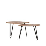 LABEL51 Salontafel Frisk - Rough - Mangohout Salontafels LABEL51 Salontafel Frisk - Rough - Mangohout Salontafels