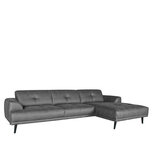 LABEL51 Hoekbank Salerno - Antraciet - Microfiber - 2,5-Zits + Chaise Longue Hoekbanken LABEL51 Hoekbank Salerno - Antraciet - Microfiber - 2,5-Zits + Chaise Longue Hoekbanken