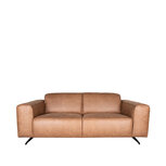 LABEL51 Bank Modena - Cognac - Microfiber - 2-Zits Banken LABEL51 Bank Modena - Cognac - Microfiber - 2-Zits Banken