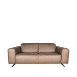 LABEL51 Bank Modena - Taupe - Microfiber - 2-Zits Banken LABEL51 Bank Modena - Taupe - Microfiber - 2-Zits Banken