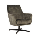 LABEL51 Fauteuil Toby - Hunter - Velours Fauteuils LABEL51 Fauteuil Toby - Hunter - Velours Fauteuils