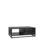LABEL51 Salontafel Chili - Zwart - Mangohout Salontafels LABEL51 Salontafel Chili - Zwart - Mangohout Salontafels