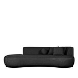 LABEL51 Bank Salo 3-Zits - Antraciet - Boucle Banken LABEL51 Bank Salo 3-Zits - Antraciet - Boucle Banken