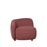 LABEL51 Fauteuil Livo Links - Winered - Boucle Fauteuils LABEL51 Fauteuil Livo Links - Winered - Boucle Fauteuils