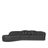 LABEL51 Bank Stelvio - Antraciet - Boucle Banken LABEL51 Bank Stelvio - Antraciet - Boucle Banken
