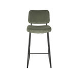 Berghuis Barkruk Noah - Army green - Ribcord - Zithoogte 78 Berghuis Barkruk Noah - Army green - Ribcord - Zithoogte 78