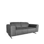 Berghuis Bank Modena - Antraciet - Microfiber - 2-Zits Berghuis Bank Modena - Antraciet - Microfiber - 2-Zits
