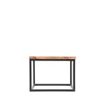 Berghuis Bijzettafel Box - Rough - Mangohout - 60x60 cm Berghuis Bijzettafel Box - Rough - Mangohout - 60x60 cm