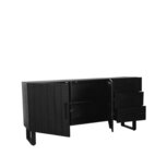 Berghuis Dressoir Santos - Zwart - Mangohout Berghuis Dressoir Santos - Zwart - Mangohout