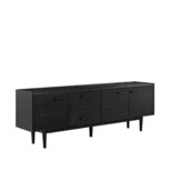 Berghuis Dressoir Cali - Zwart - Acaciahout Berghuis Dressoir Cali - Zwart - Acaciahout