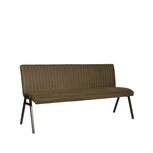 Berghuis Eetkamerbank Matz - Army green - Microfiber - 175 cm Berghuis Eetkamerbank Matz - Army green - Microfiber - 175 cm