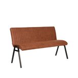 Berghuis Eetkamerbank Matz - Cognac - Microfiber - 145 cm Berghuis Eetkamerbank Matz - Cognac - Microfiber - 145 cm