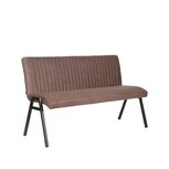 Berghuis Eetkamerbank Matz - Truffel grijs - Microfiber - 145 cm Berghuis Eetkamerbank Matz - Truffel grijs - Microfiber - 145 cm