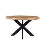 Berghuis Eetkamertafel Ziggy - Rough - Mangohout - Rond - 140 cm Berghuis Eetkamertafel Ziggy - Rough - Mangohout - Rond - 140 cm