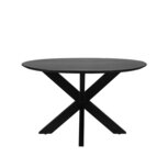 Berghuis Eetkamertafel Zico - Zwart - Mangohout Berghuis Eetkamertafel Zico - Zwart - Mangohout