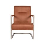 Berghuis Fauteuil Jim - Cognac - Microfiber Berghuis Fauteuil Jim - Cognac - Microfiber