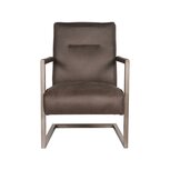Berghuis Fauteuil Jim - Antraciet - Microfiber Berghuis Fauteuil Jim - Antraciet - Microfiber