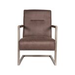 Berghuis Fauteuil Jim - Truffel grijs - Microfiber Berghuis Fauteuil Jim - Truffel grijs - Microfiber