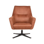 Berghuis Fauteuil Tod - Cognac - Microfiber Berghuis Fauteuil Tod - Cognac - Microfiber