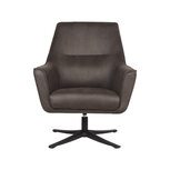 Berghuis Fauteuil Tod - Antraciet - Microfiber Berghuis Fauteuil Tod - Antraciet - Microfiber