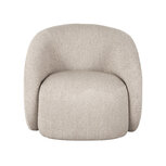 Berghuis Fauteuil Alby - Beige - Chicue Boucle Berghuis Fauteuil Alby - Beige - Chicue Boucle