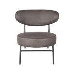 Berghuis Fauteuil Zack - Antraciet - Micro Suede Berghuis Fauteuil Zack - Antraciet - Micro Suede