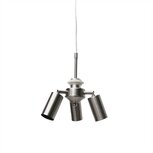 Berghuis Hanglamp 3-Lichts De Luxe - Zilver - Metaal Berghuis Hanglamp 3-Lichts De Luxe - Zilver - Metaal
