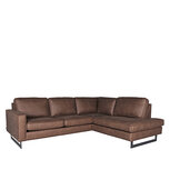 Berghuis Hoekbank Arezzo - Bruin - Microfiber - 2,5-Zits + Ottomane Berghuis Hoekbank Arezzo - Bruin - Microfiber - 2,5-Zits + Ottomane