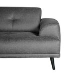 Berghuis Hoekbank Salerno - Antraciet - Microfiber - Chaise Longue + 2,5-Zits Berghuis Hoekbank Salerno - Antraciet - Microfiber - Chaise Longue + 2,5-Zits