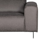 Berghuis Hoekbank Modena - Antraciet - Microfiber - Ottomane + 2,5-Zits Berghuis Hoekbank Modena - Antraciet - Microfiber - Ottomane + 2,5-Zits