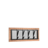 Berghuis Kapstok Crude - Zwart - Mangohout - M Berghuis Kapstok Crude - Zwart - Mangohout - M