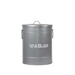 Berghuis Opbergblik Wasmand - Grijs - Metaal - M Berghuis Opbergblik Wasmand - Grijs - Metaal - M