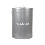 Berghuis Opbergblik Wasmand - Grijs - Metaal - L Berghuis Opbergblik Wasmand - Grijs - Metaal - L