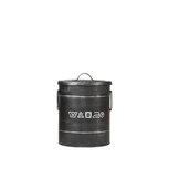 Berghuis Opbergblik Wasmand - Zwart - Metaal - S Berghuis Opbergblik Wasmand - Zwart - Metaal - S
