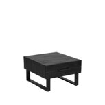 Berghuis Salontafel Santos - Zwart - Mangohout Berghuis Salontafel Santos - Zwart - Mangohout