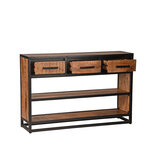 Berghuis Sidetable Tampa - Rough - Mangohout Berghuis Sidetable Tampa - Rough - Mangohout