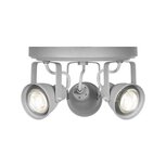 Berghuis Spot Aken led - Concrete - Metaal - 3 Lichts Berghuis Spot Aken led - Concrete - Metaal - 3 Lichts
