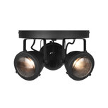 Berghuis Spot Moto led - Zwart - Metaal - 3 Lichts Berghuis Spot Moto led - Zwart - Metaal - 3 Lichts