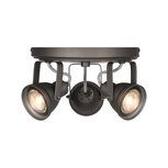 Berghuis Spot Max led - Grijs - Metaal - 3 Lichts Berghuis Spot Max led - Grijs - Metaal - 3 Lichts